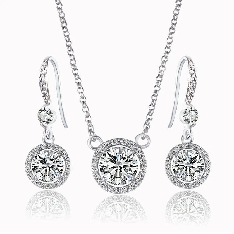 New Luxury Handmade Crystal African Costume Jewelry Set For Women Hook