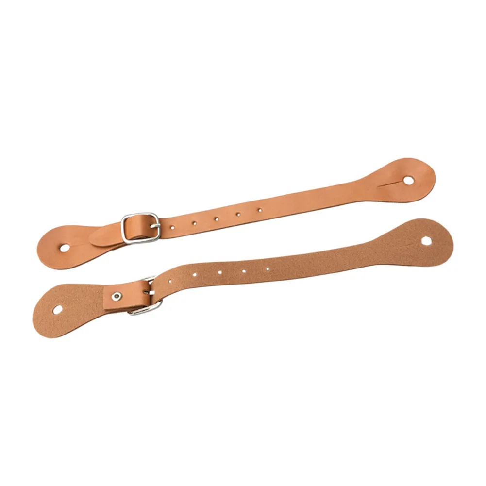 Horse Accessoies PU Material Adjustable Spur Strap Spur Belt 1 Pair Equestrian Equipment Horse Riding Training