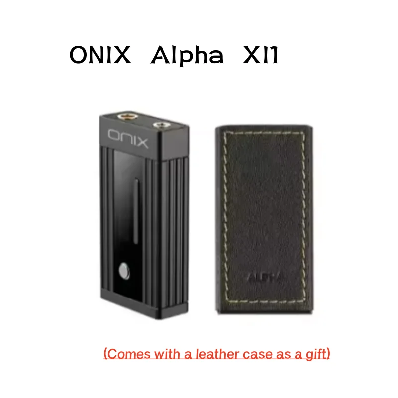 ONIX Alpha XI1 Portable Decoding Ear Amplifier Phone Small Tail Android Apple HiFi Decoder (Comes with Leather Case) 3