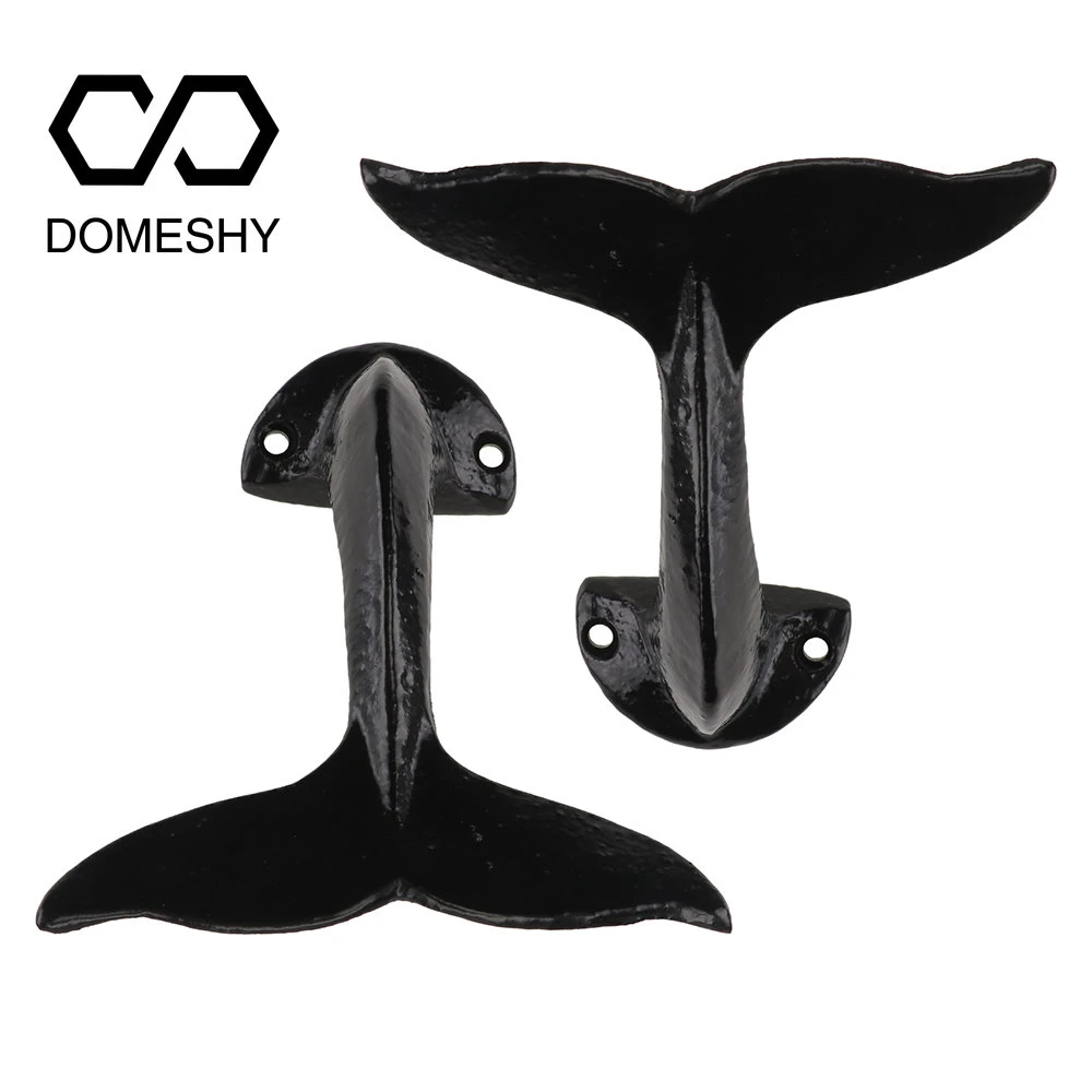 Whale Tail Coat Hooks Mermaid Robe Or Towel Hooks Animal Coat Hooks