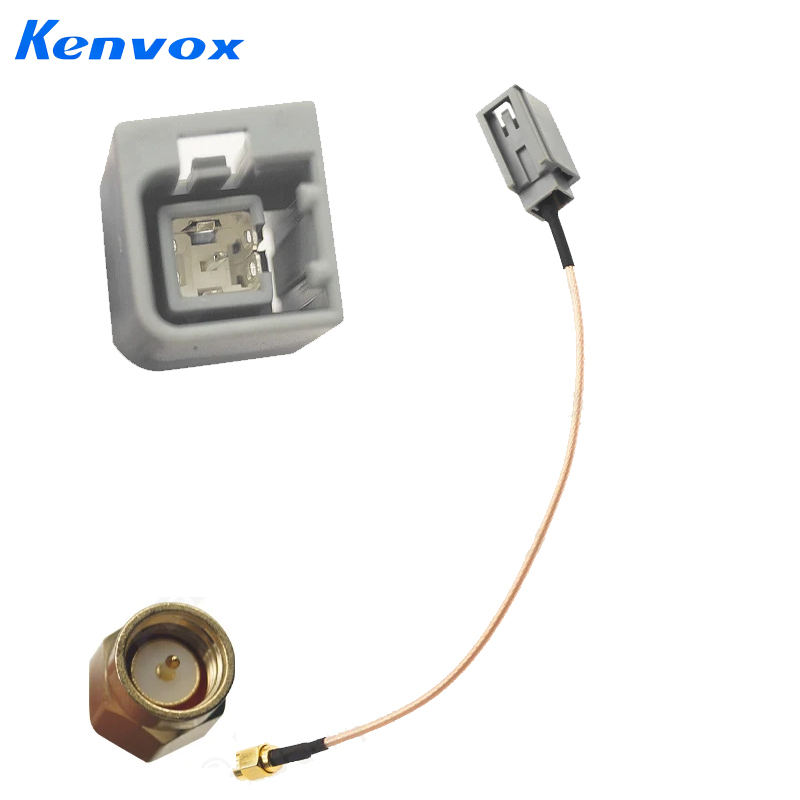 Car Auto Aerial Antenna Adapter GT5 (Male) Plug To SMA (Male) Plug Cable For GSM/GPS/DAB/Radio #CA4389