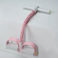 6-Tube Resistance Bands Yoga Pedal Puller Abdomen Waist Arm Training Elastic Pull Rope fitness Exercise At Alo yoga mujer