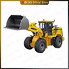 HuiNa 1/16 RC Truck 11 Channel 2.4G Remote Control Loader Truck Alloy Shovel Light Engineering Vehicle RC Car Toy Gift for Boy 3