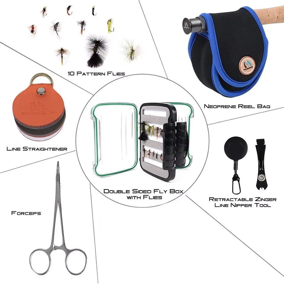 Maximumcatch Maxcatch Premier 8'6''/9' 3-8WT Complete Fly Fising