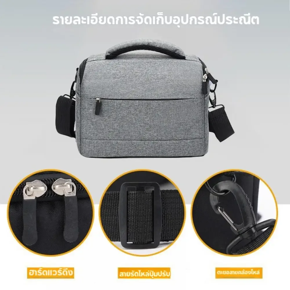 Waterproof Nylon Camera Bag Shoulder Strap for Outdoor DSLR