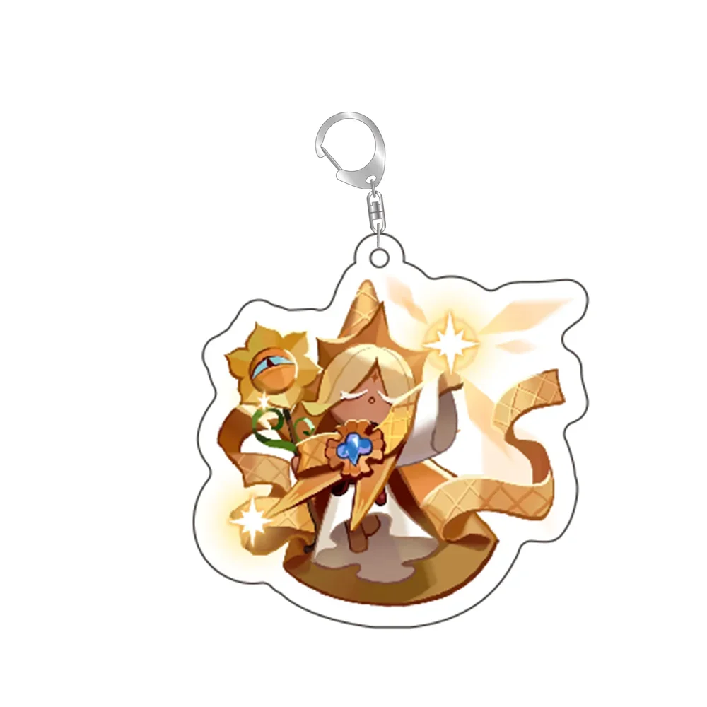 Charming Cartoon Cookie Chibi Keychains – Perfect Accessories for Bags & Gifts for Gamer Girls