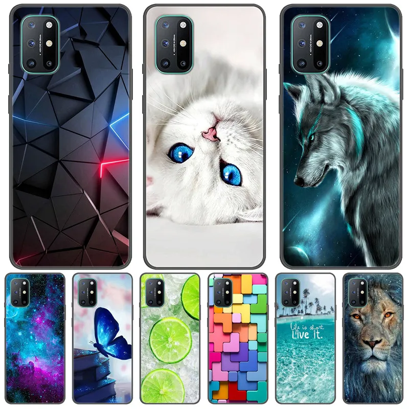 

For OnePlus 8T Case For One Plus 8T Cover Soft Silicone Back Cover For OnePlus 8T 5G Protctive Phone Shell OnePlus8T Case