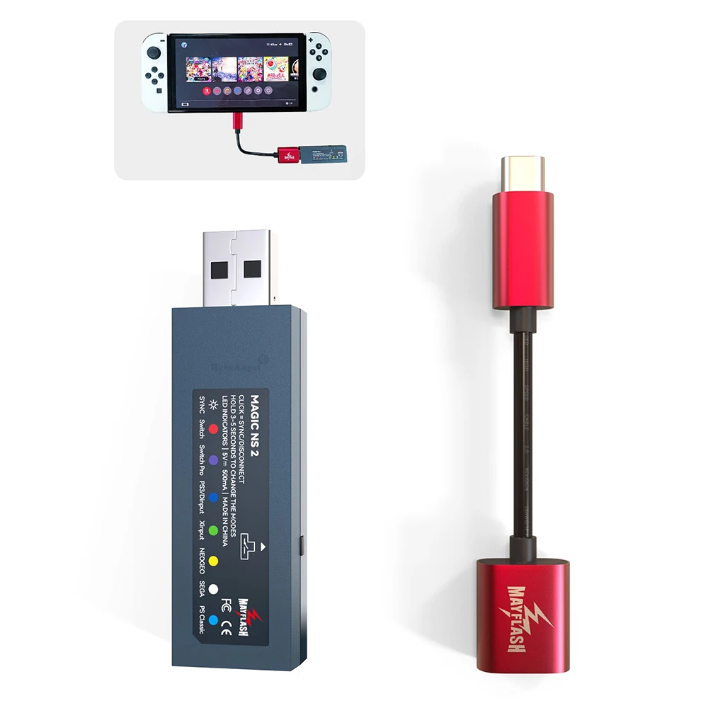 MayFlash  NS 2, Xbox ø X/S  Ʈѷ, ٵ ġ USB ,  ̿, PS5, PS4 
