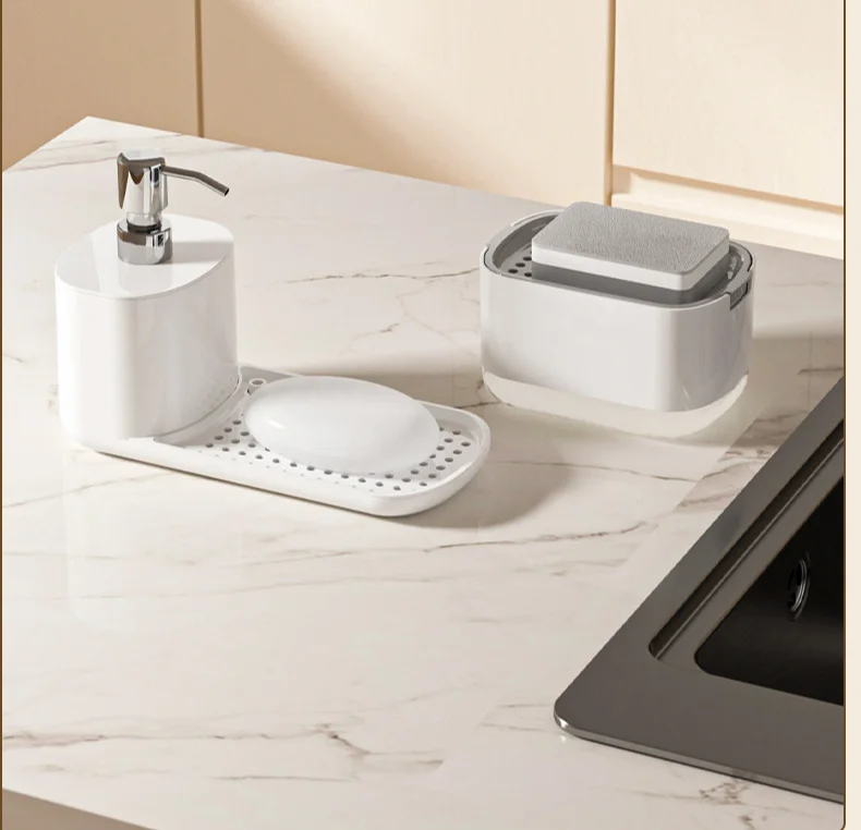 Kitchen Countertop Dish Soap Dispenser Box