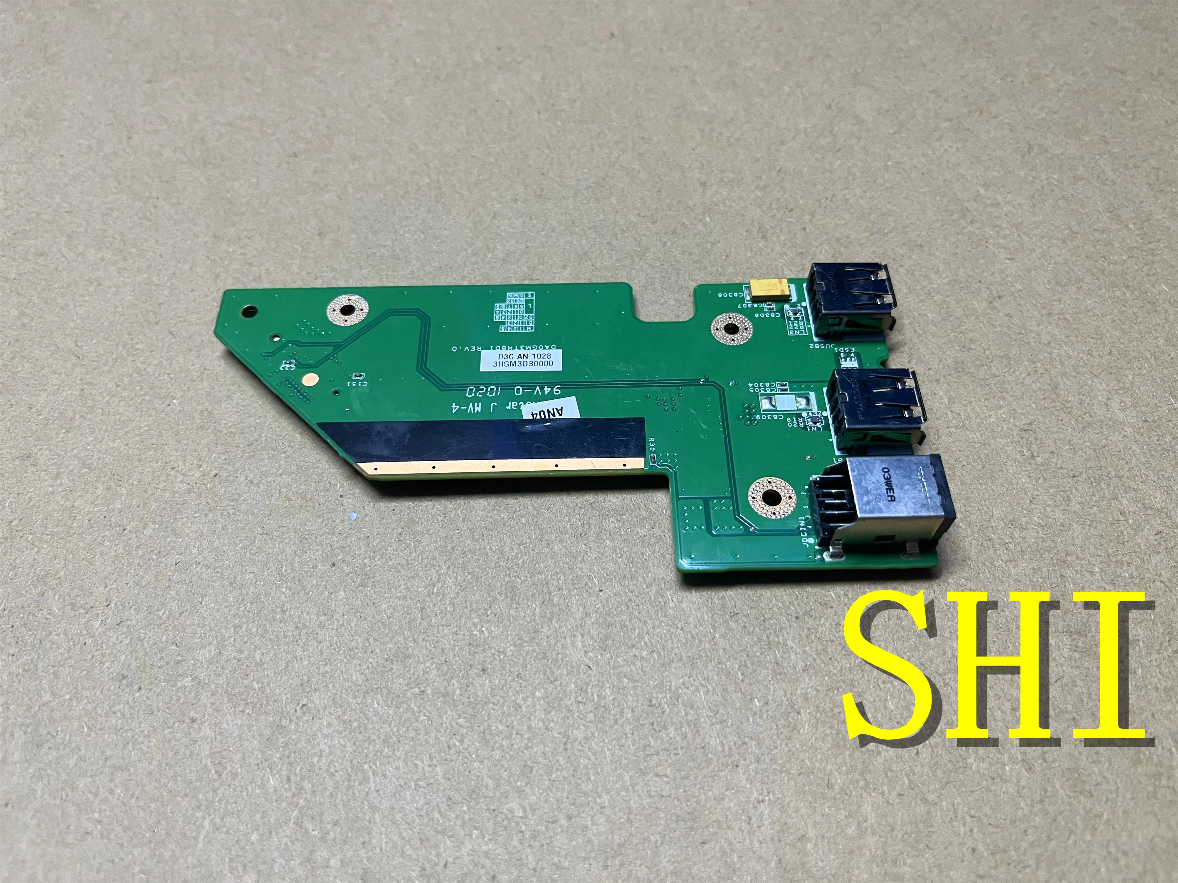 

Используется для Dell Studio 1735 1736 1737 DC Jack плата питания 0NU327 NU327 DA0GM3TH8D1 Бесплатная доставка