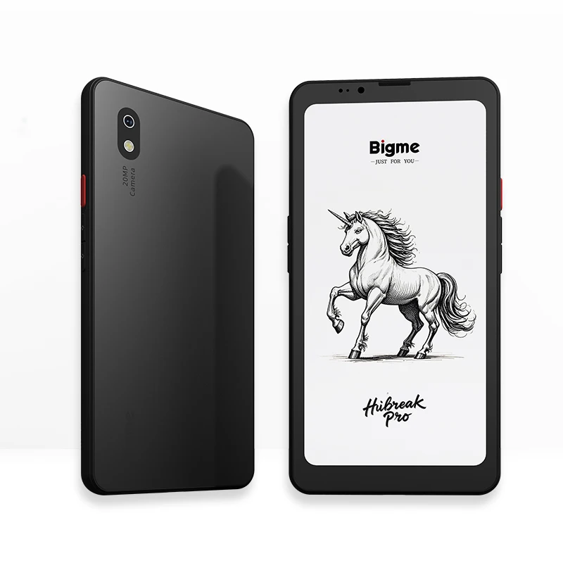 BIGME Hibreak Pro 6.13'' E-ink Ebook Reader, Dual Camera 300PPI