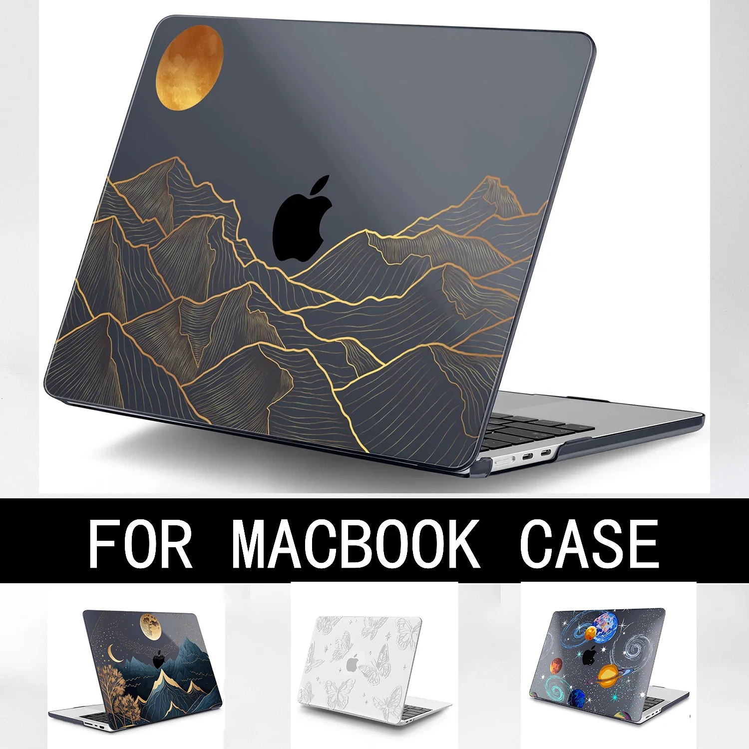 Creative Transparent Hard Shell Laptop Case