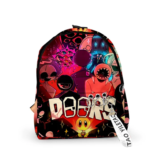 Backpack Doors Roblox Figure Escape The Door Backpack Men's and