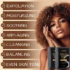 100g African Black Soap Acne Treatment Deep Cleaning Exfoliate Facial Moisturizing Skin Smoothing Face Soap for Skin Care 4