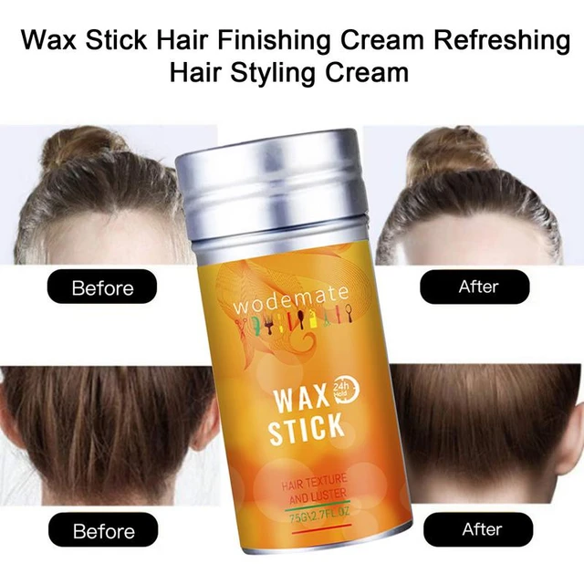 Professional Hair Wax Stick Strong Hold Hair Wax Finishing Cream Non-greasy  Broken Hair Styling Stick For Fly Away Women Men - AliExpress