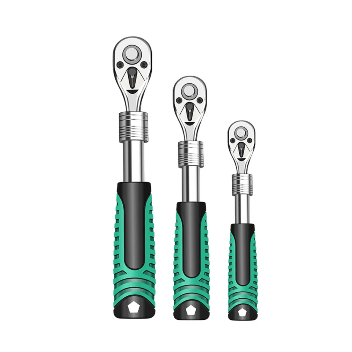 Handleiding Mini Ratelsleutel, Automotive Reparatie Tool Dubbele Hoofd