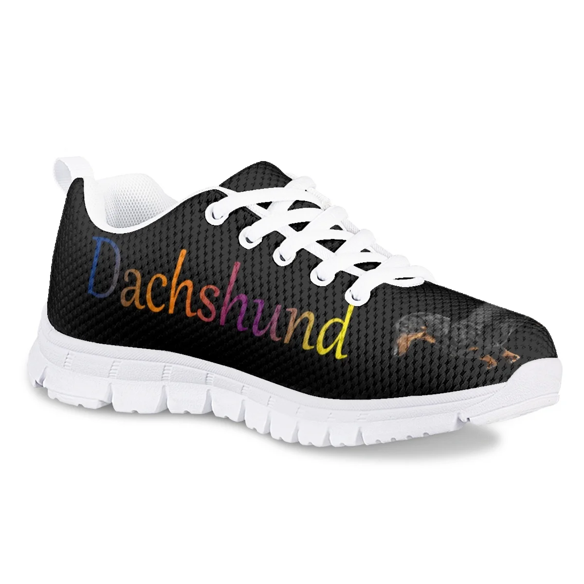 

Nopersonality Dachshund Word Printing Shoes Leisure Toddler Sneakers Baby Mesh Trainers School Wear Shock-absorbing Shoe