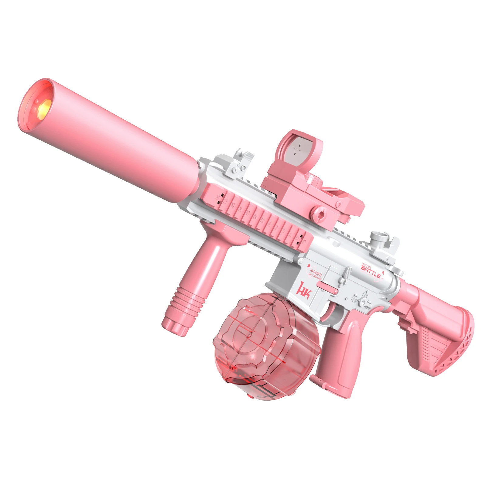 New M416 Second Generation Spitfire Bullet Drum Edition Automatic Electric Repeating Water Gun Children's Outdoor Toys Gifts 6