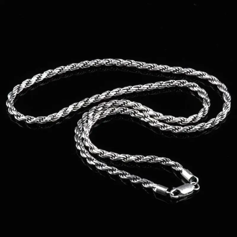 Real Pure 925 Sterling Silver Man 