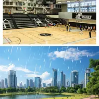 Super Bright 100/150/200W UFO LED High Bay Lights Waterproof Commercial Industrial Market Warehouse Garage Workshop Garage Lamps - Image 5