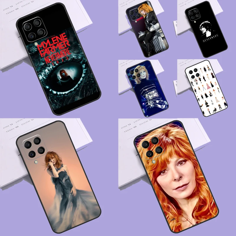 Custodia Mylene Farmer Per Samsung Galaxy M32 M52 M12 M13 M23 M33 M53 M20 M21 M31 M51 M14 M34 M54 M30S Cover