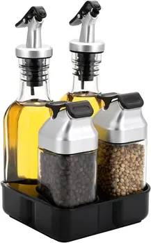 Glass Oil Dispenser Set 1