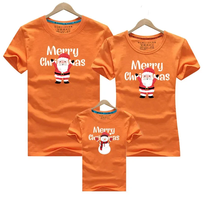 thumbnail image 1 of Camisetas familiares a juego de Navidad Camisetas para mamá, papá, niños Ropa de algodón para niños, 1 of 5