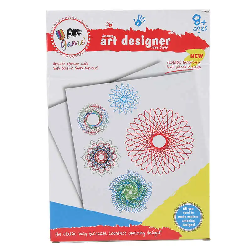 Spirograph-  Ʈ, ٱ   ABS öƽ ׸ 6   , ̿