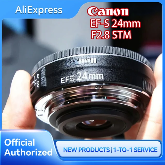 Canon EF-S 24mm F2.8 STM Large Aperture Wide-Angle Fixed Focus 