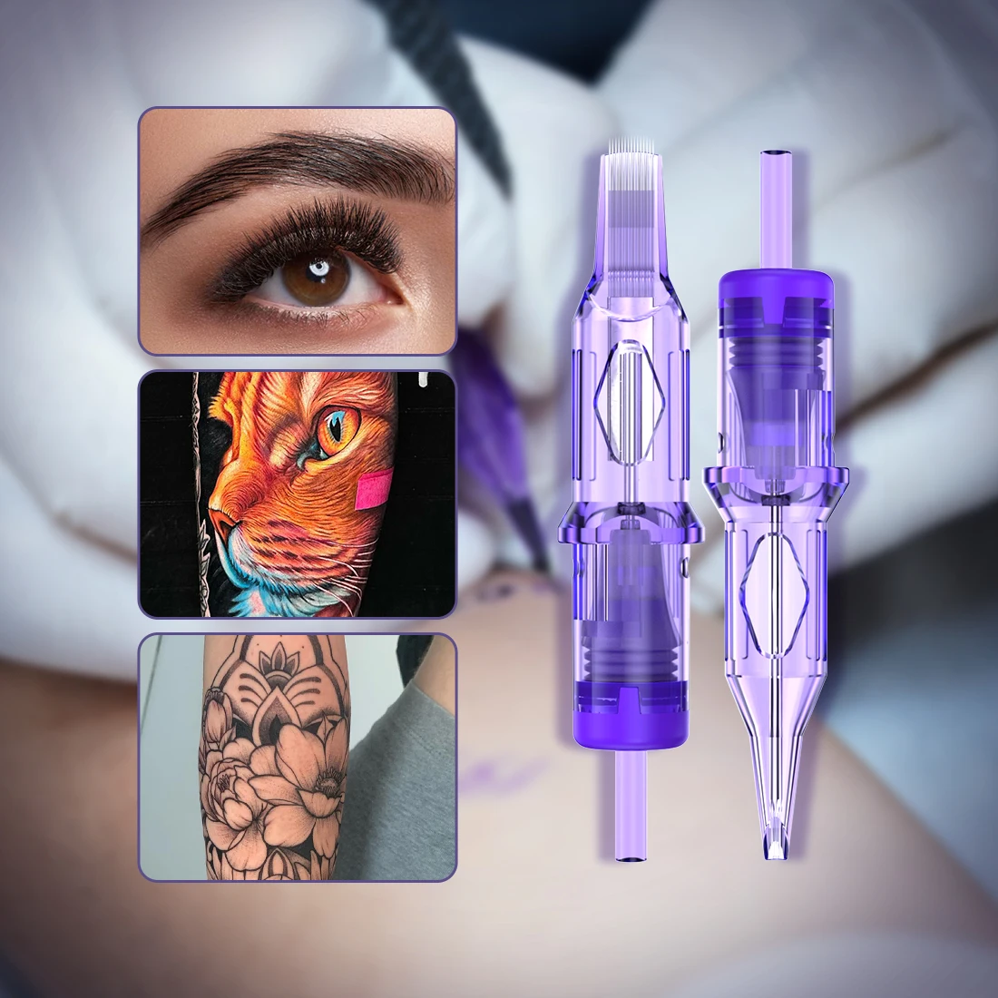 Mast Pro Tattoo Cartridge Needles RL Disposable Round Liner Universal Tattoo Cartridges 0.18/0.25/0.30/0.35/0.40mm PMU Needles 5