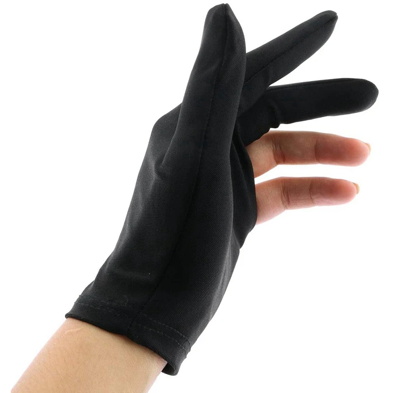 20Pcs Breathable Billiard Gloves Snooker Left Right Hand Gloves 3 Fingers Cue Gloves For Women Men Billiard Accessories