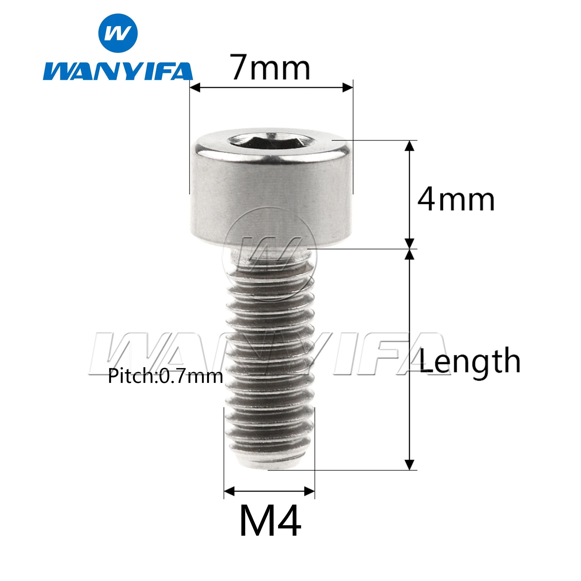 Рисунок 6 - шестигранные винты M4 10 12 15