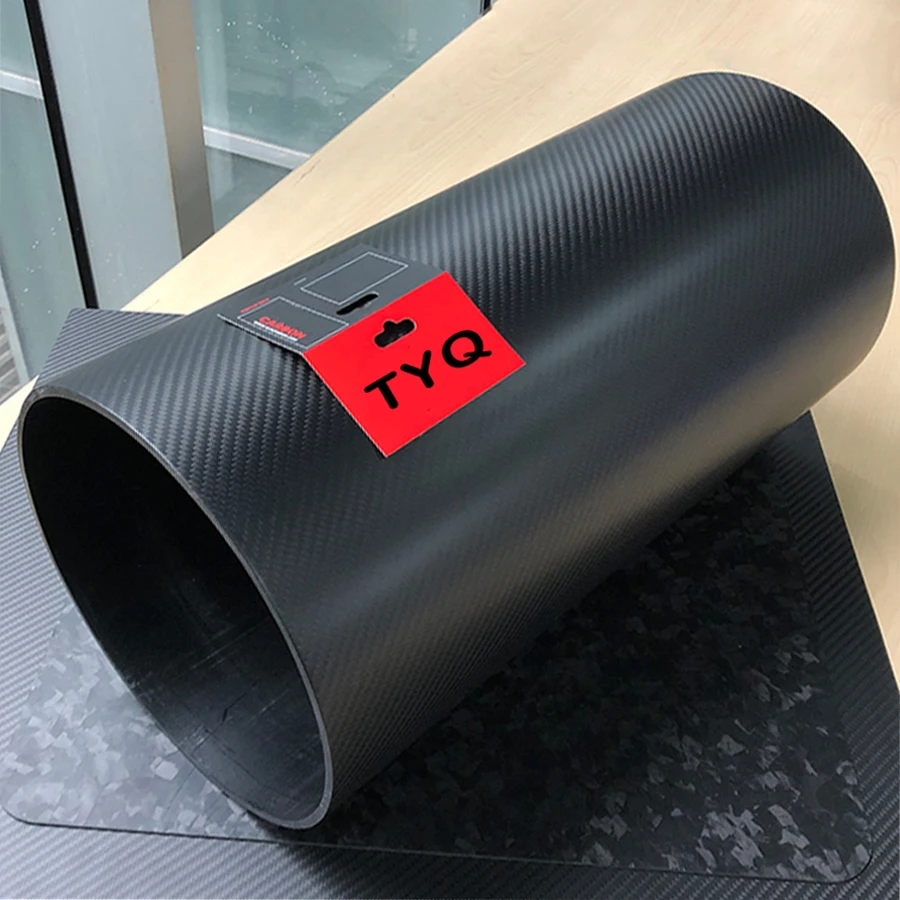 Tubo Redondo De La Fibra Del Carbón De La Venta Al Por Mayor De China