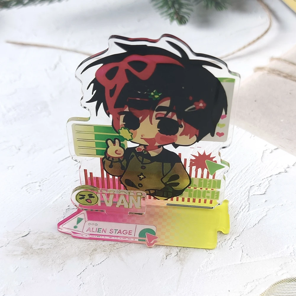 Alien Stage Figure Acrylic Stand - Desk Decor & Room Ornament