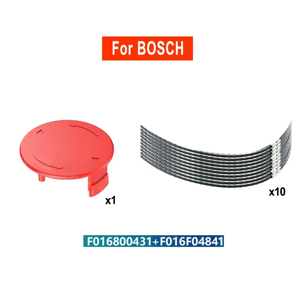 

Trimmer Cover Trimmer Lines F01680043 F016F04841 Garden Tool Grass Cutter Lawn Trimmers Replacement Strimmer Accessories