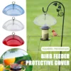Bird Feeder Anti-Squirrel Bird Feeders Protective Cover, Dome Protective Dome, Rain Protective Cover For Hanging Bird Feeders 2
