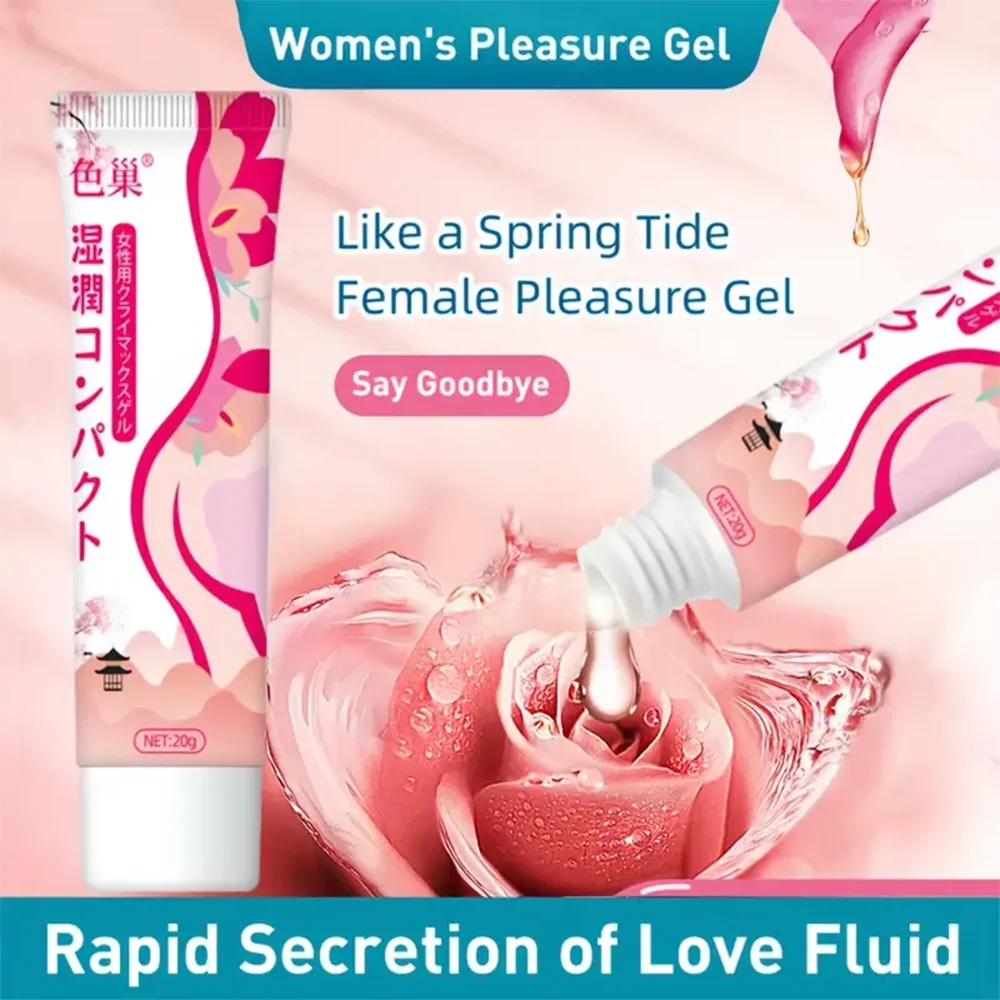 Gleitmittel für Sex, wasserbasiertes Gleitmittel für Frauen, schnelles Orgasmusfett, orales Vaginalgel, leicht zu reinigen, Sexspielzeug für Erwachsene, Masturbation, 20 g 1