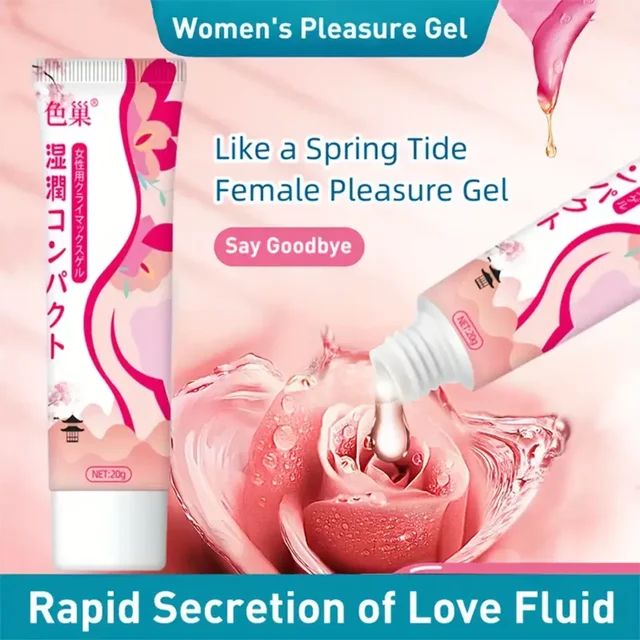 Gleitmittel für Sex, wasserbasiertes Gleitmittel für Frauen, schnelles Orgasmusfett, orales Vaginalgel, leicht zu reinigen, Sexspielzeug für Erwachsene, Masturbation, 20 g 1