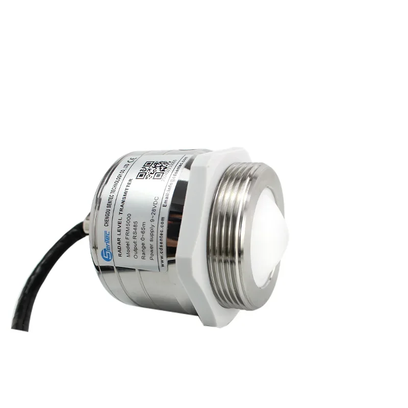 FRM5000 고정밀 스마트 스테인리스 스틸 80GHz 레이더 수위 센서 모니터링 송신기 계측기 (강용)