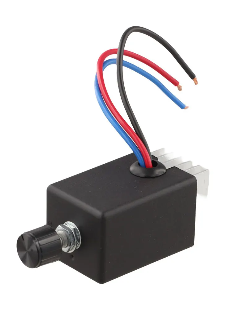 자동차 선풍기 속도 제어 노브 스위치, 금속 작업, 12V 및 24V DC 전기 기기, 선풍기 속도 등 애플리케이션, 1 개