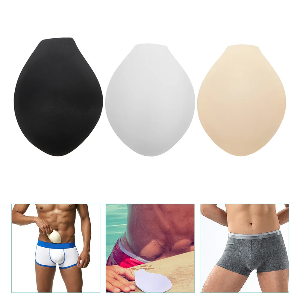 3Pcs Disposable Adult Diapers Men Underwear Sponge Pad Enhancing Cup Swimwear Panty Liner Protector Briefs Slips Health Care Enlarging