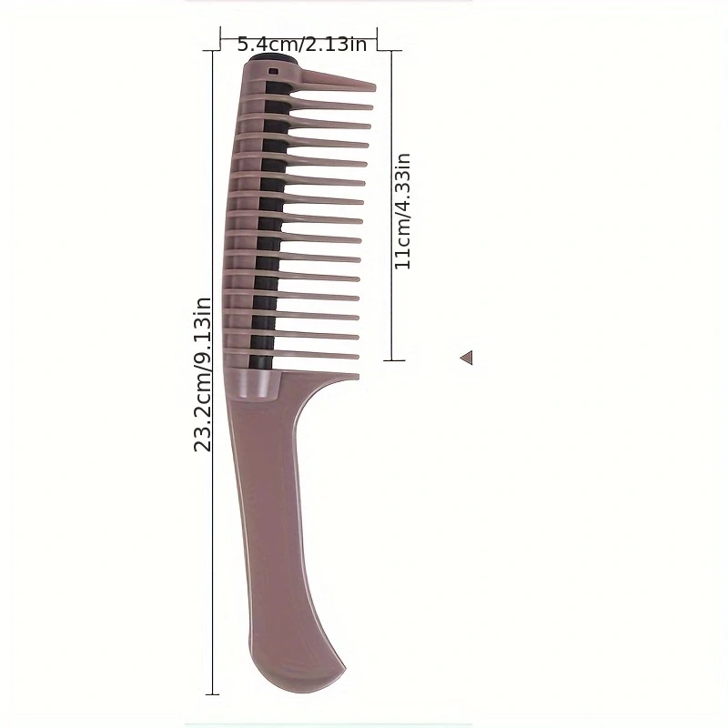 The New Hair Brush Tool Anti-hair Loss Roller Comb Hair Curling Brush Comb Hairbrush Hairdressing Comb Pro Salon Barber Styling 5