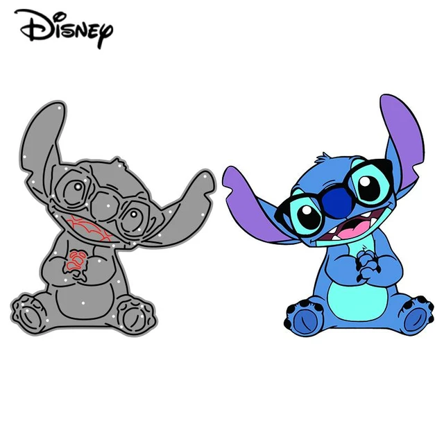 Stitch Happy Metal Cutting Dies Disney Movies Lilo & Stitch Die