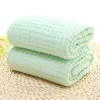 Premium Quality 6-Layer comfortable Cotton Muslin Baby Solid color Swaddle Blanket Hypoallergenic Soft and Breathable Blanket 4