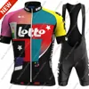 2025 Lotto Team Cycling Jersey Set Summer Cycling Clothing Men's Kit Road Bike Shirts Suit Bicycle Bib Shorts MTB Uniform 1