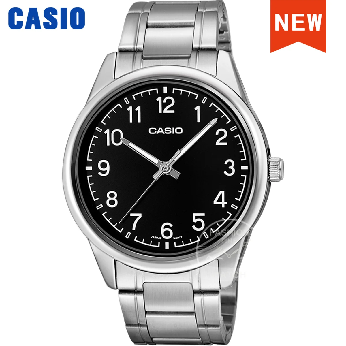 שעון קסיו לגברים שעון דיגיטלי עם מנגנון קוורץ reloj casio hombre MTP-V005D-1B4