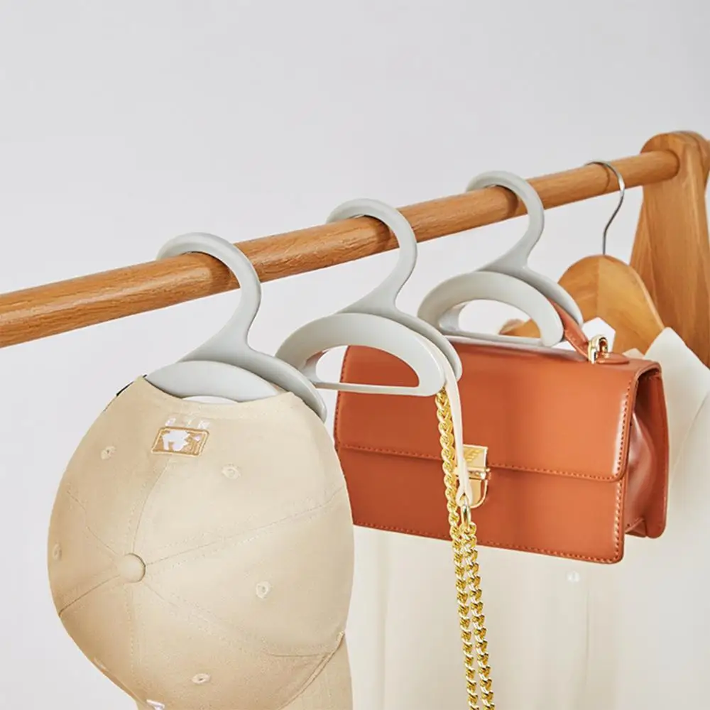Simple Multi-functional Bag Hook Can Be Superimposed Clothes Hook Wardrobe Nail Free Hanger Tie Rack Hanging Bag Rack Hangers