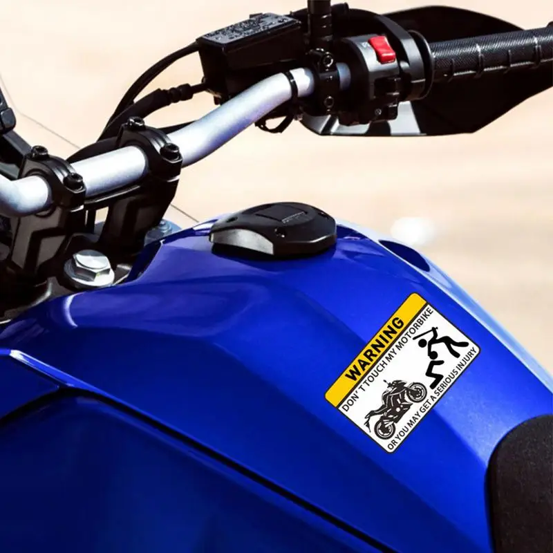 

Наклейка на мотоцикл «DON T TOUCH MY Moto», безсенсорная наклейка, веселая наклейка для велосипедов, Защитите свою поездку