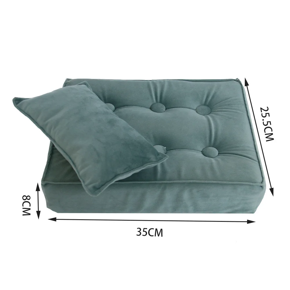 Description Picture 3 of itemRetro Mini Bed New Products Baby Photography Props Baby Bed Cotton Rope Weaving Newborn Photography Posing Assisted Props