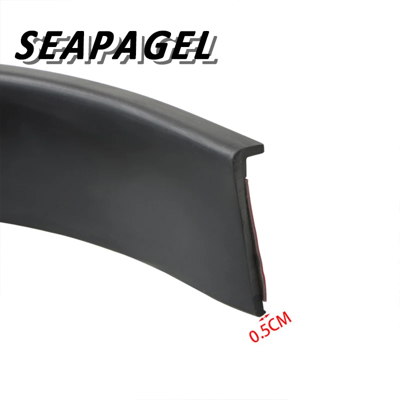 iSpchen 4PCS Protezione per sopracciglia passaruota per auto,Adesivi per sopracciglia flessibili per parafango per auto Barra di protezione, strisce protettive per paraurti auto Trim antigraffio
